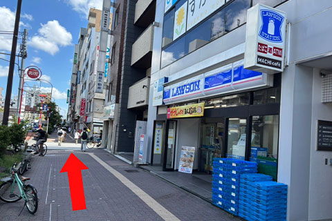 巣鴨駅からの道案内